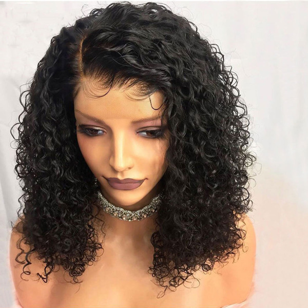 Short Human Hair Wigs Pre Plucked With Baby Hair Brazilian Remy Hair Lace Front Wigs
