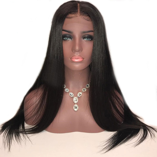 Human Hair Wigs With Baby Hair Brazilian Remy Hair Glueless Full Lace Wigs For Women